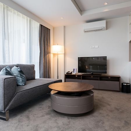 The Branksome Hotel & Residences Sydney Exterior foto A living room in a serviced apartment in Melbourne, Australia