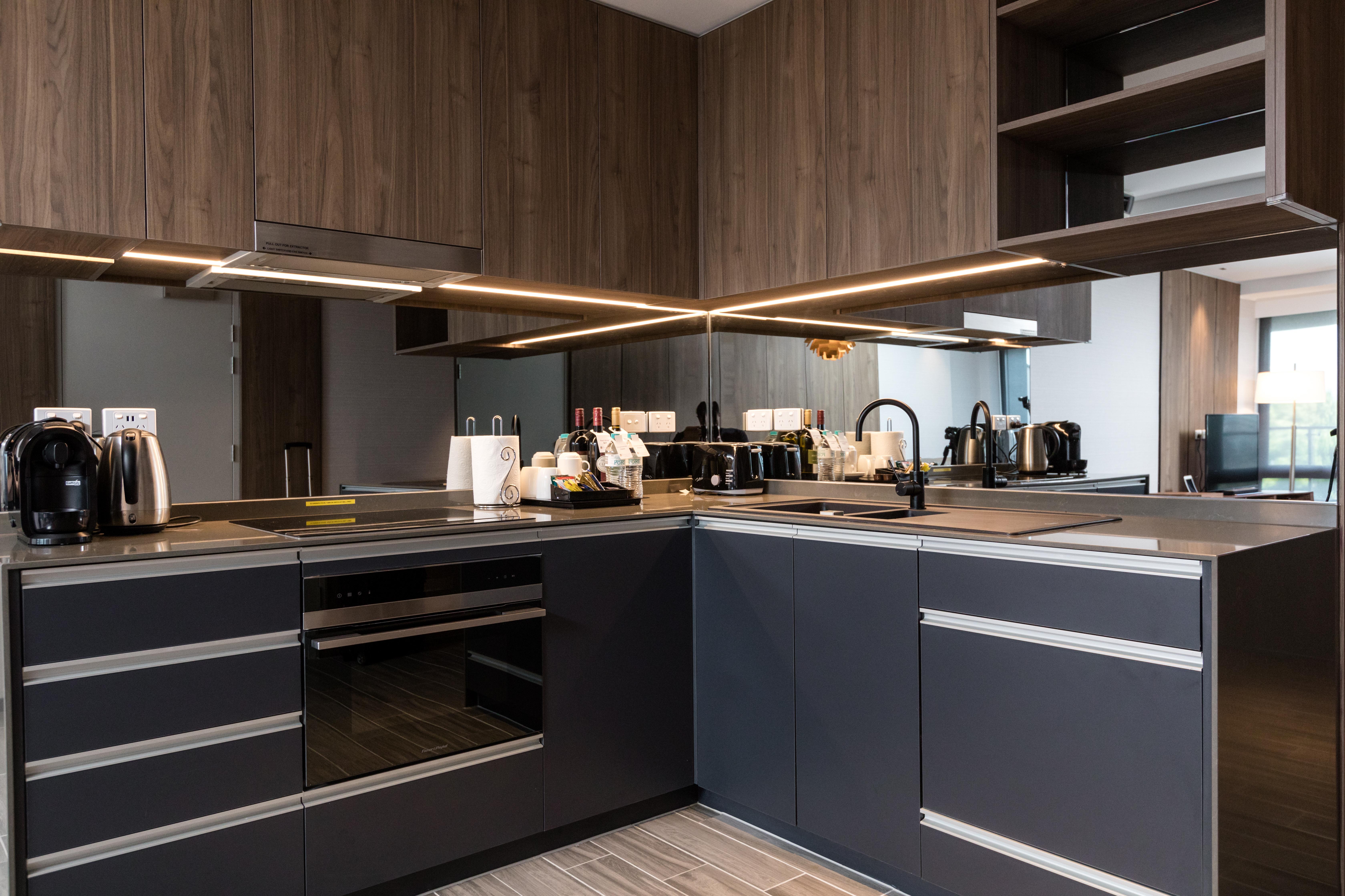 The Branksome Hotel & Residences Sydney Exterior foto A modern kitchen