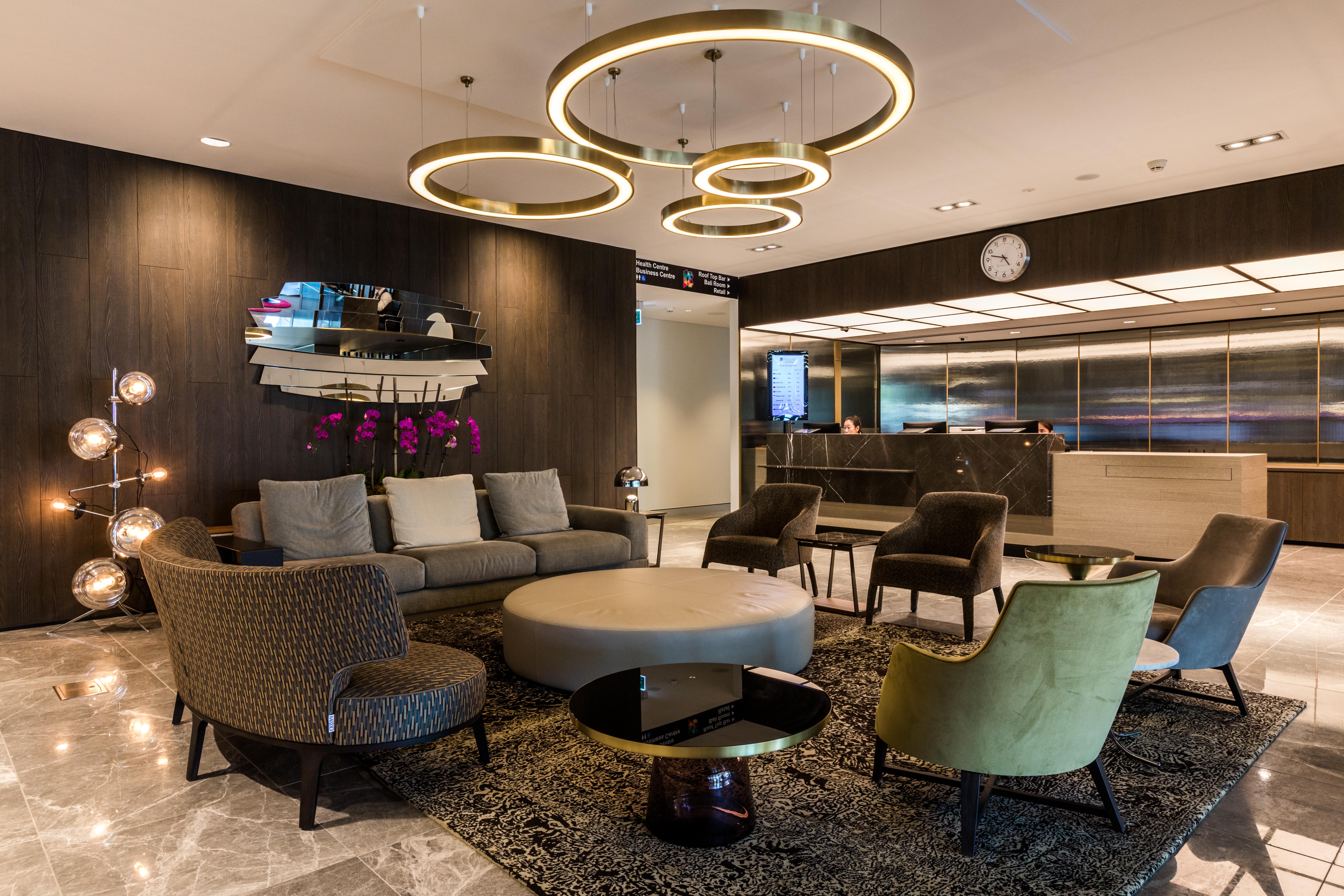 The Branksome Hotel & Residences Sydney Exterior foto The lounge at KLIA