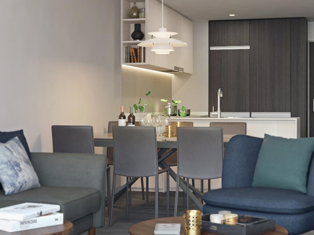 The Branksome Hotel & Residences Sydney Exterior foto The interior of a typical apartment